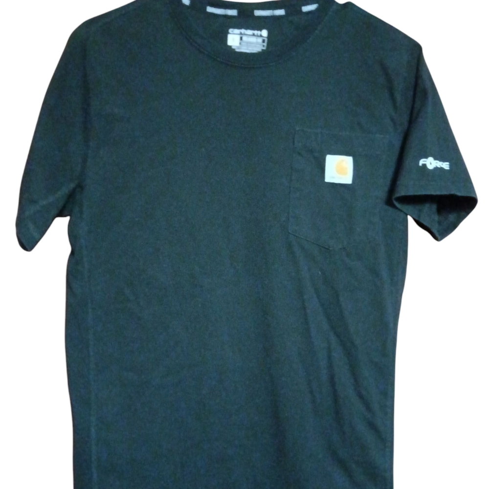 Carhartt Force Relaxed Fit Black Short Sleeve Tee Size S
